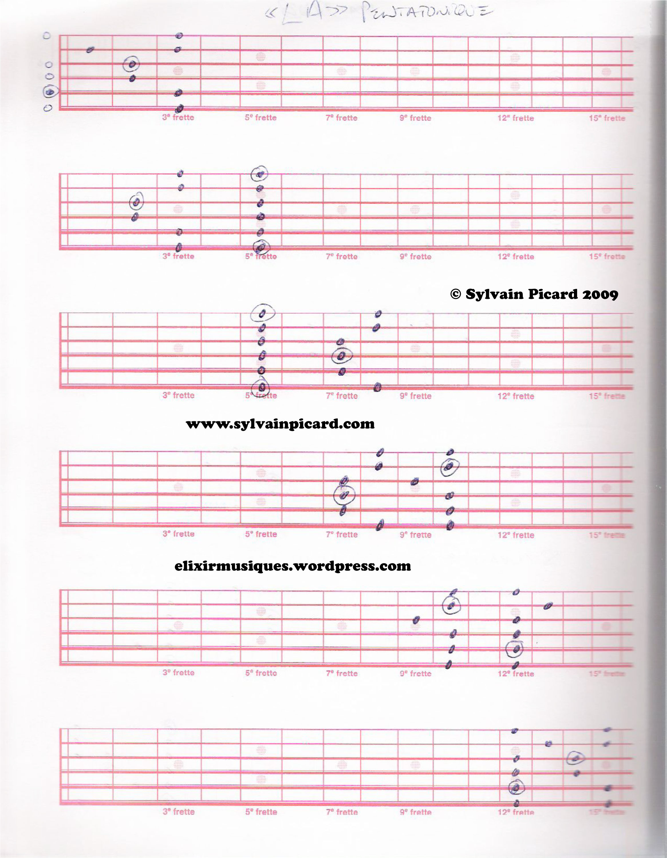 Concert Oblique - Picard, guitare et guirlandes préparées